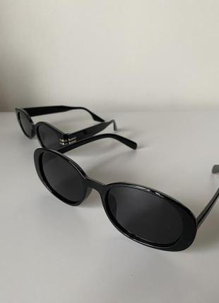 Очки солнцезащитные женские черные новые очки от солнца