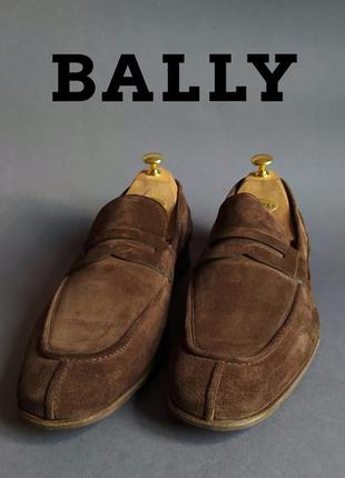 Туфлі пенні-лофери мокасини bally