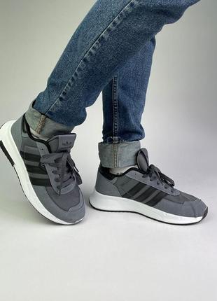 Кросівки adidas vz grey/black.3 фото