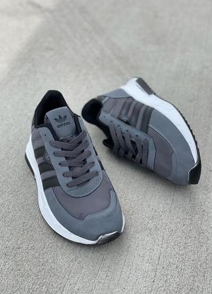 Кросівки adidas vz grey/black.7 фото