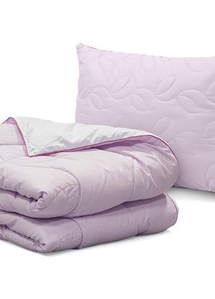 Набор одеяло и классическая подушка лаванда dormeo  140x200 см1 фото