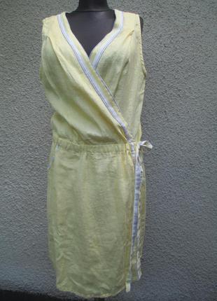 Льняное платье1 фото