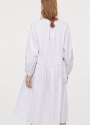 Невероятное белое новое платье h&amp;m
