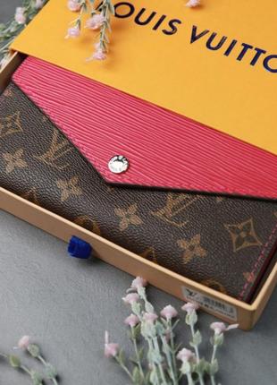 Гаманець louis vuitton конверт великий lux якість у фірмовій коробці.