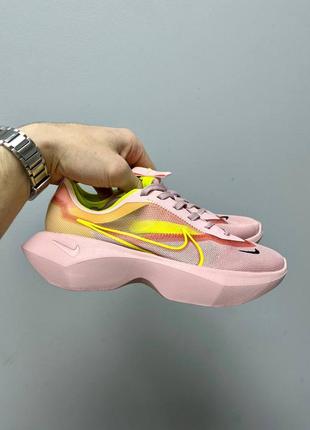 Женские кроссовки текстильные легкие летние nike vista lite pink толстая подошва5 фото