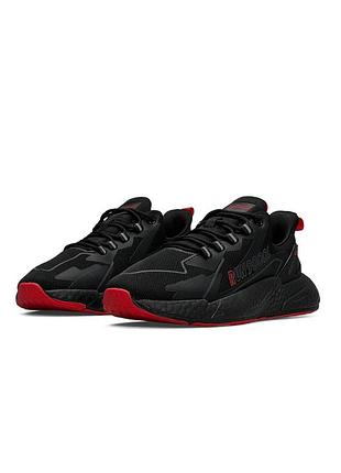 🔥мужские кроссовки baas run 9000l black red2 фото