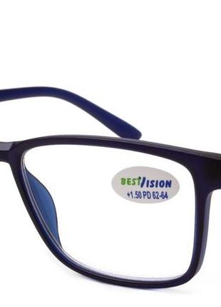 Окуляри для зору чоловічі bv2107 +, готові окуляри, окуляри для корекції, окуляри для читання + 1,5 2 2,5 3 3,51 фото