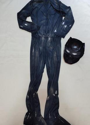 Чорна пантера карнавальний костюм з маскою3 фото