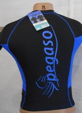 Детская футболка  pegaso для водных видов спорта,с защитой от уф 50+ в 2 х размерах7 фото