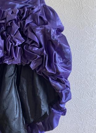 Випускне плаття фіолетове7 фото