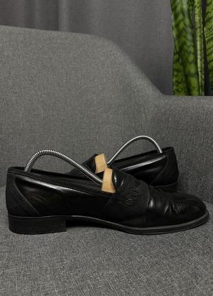 Фирменные кожаные туфли лоферы principe di bologna2 фото