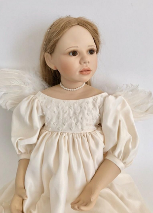 Christine orange серафина ангел seraphina elite doll фарфоровая кукла /8122/