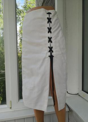 Шикарная юбка из хлопка zara4 фото
