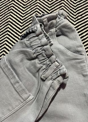 Новые джинсы slouchy от zara, 2-3 года, 98см.3 фото
