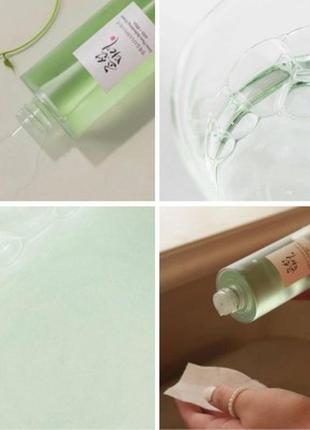 Тонер для лица отшелушивающий с кислотами beauty of joseon green plum refreshing toner...