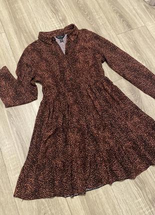 Ярусное платье трапеция 4