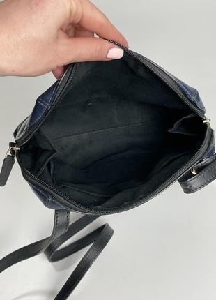 Зручна шкіряна сумка через плече piquadro, оригінал6 фото