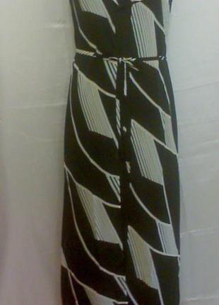 Шифоновое двухслойное платье  в пол2 фото