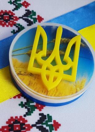 Мило ручна робота українські сувеніри "герб україни"