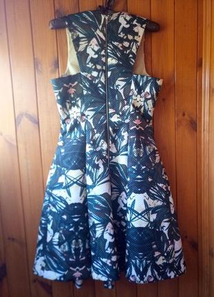 Платье из лимитированой коллекции h&m conscious exclusive, юбка солнце, на выпускной4 фото