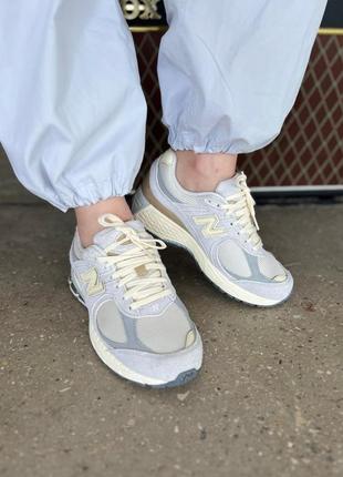 Кроссовки new balance 2002r beige3 фото