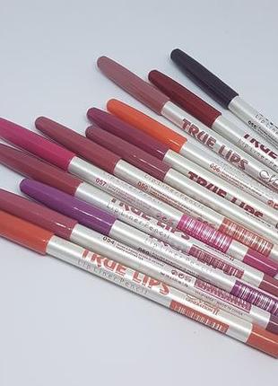 Набор карандашей для губ 12 штук