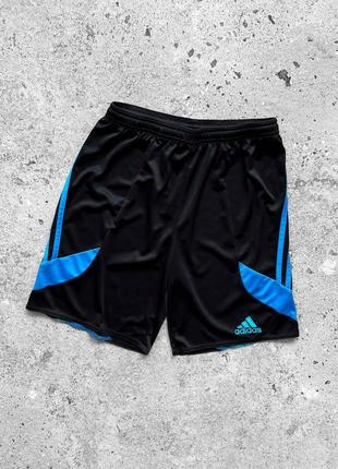 Adidas climalite men’s blue 3-stripes sport shorts спортивные шорты2 фото