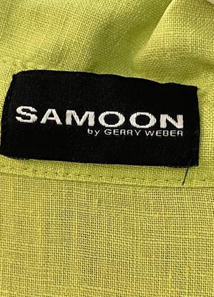 Стильная  льняная рубашка samoon6 фото