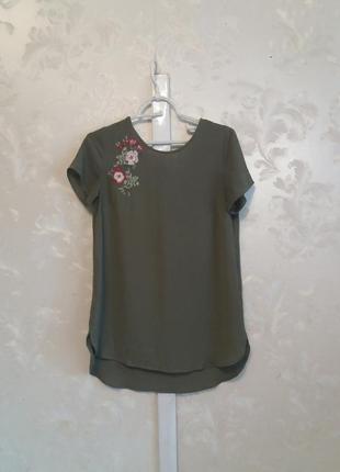 Блуза с вышивкой new look