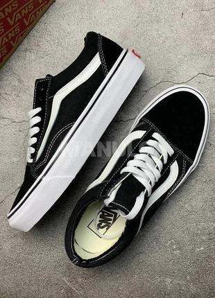 Vans old school/кеды vans old school black white