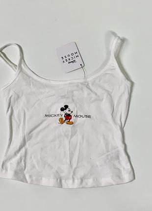 Майка на бретелях правильная mickey mouse