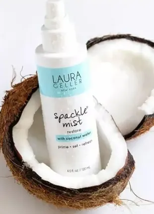 Спрей-мист для увлажнения и восстановления кожи laura geller spackle mist restore...