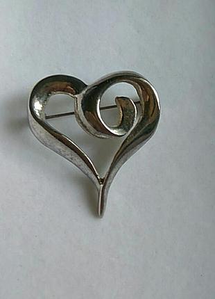 Винтажная брошь из великобритании