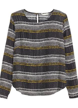 Новая красивая блуза h&m р. s англ. 10 привезена из англии