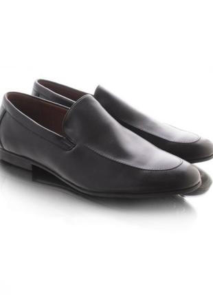 Акция стильные черные мужские классические туфли без шнурка2 фото