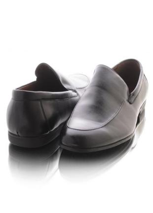 Акция стильные черные мужские классические туфли без шнурка3 фото
