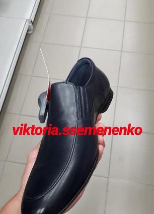 Акция стильные черные мужские классические туфли без шнурка5 фото