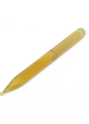 Масажер з рогу гуа ша "ручка"