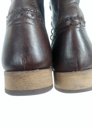 Шкіряні демісезонні черевики кожаные демисезонные ботинки броги river island оригинал3 фото
