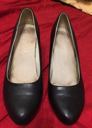 Sergio leone 1408 чёрные кожаные туфли 25.5-26 см2 фото