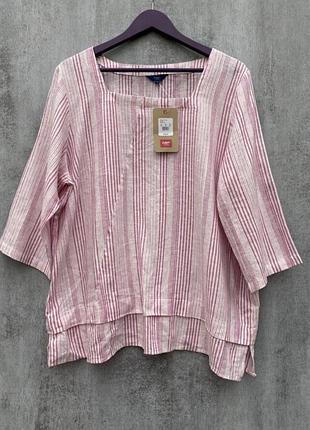 Льняная рубашка cotton traders