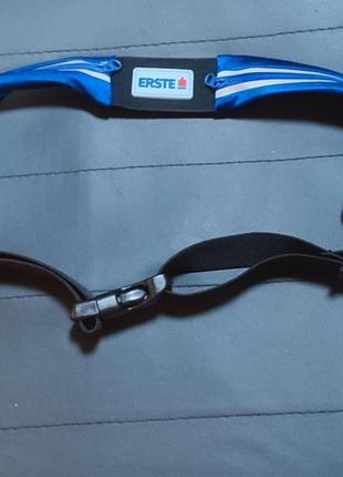 Оригинальная поясная сумочка унисекс для мелочей от "erste" - аксессуар для бегунов и других спортсменов1 фото