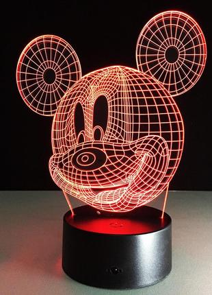 Ночники детские, микки маус. прикольные подарки для детей, подарки детям