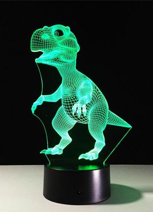3d светильник, "динозавр", подарки для детей, подарок для мальчика, подарки девочке9 фото