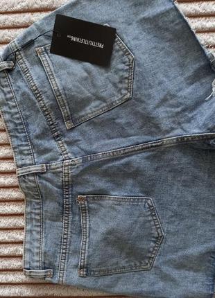 Нові рвані шорти джинсові3 фото