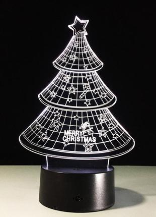 3dсвітильник, "новорічна ялинка", ідеї подарунків на новий рік парню, цікаві новорічні подарунки, чоловікові подарунок2 фото