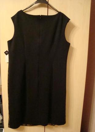 Элегантное нарядное платье sandra darren 60-62 р.2 фото