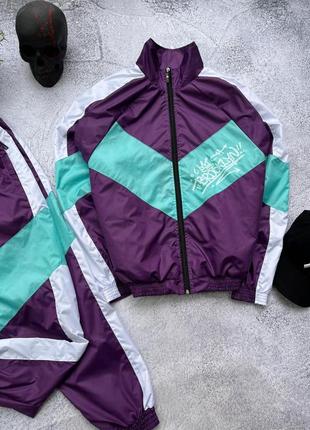 Спортивний костюм чоловічий плащівка вітрозахисна дуже стильний / спортивный костюм с плащевки