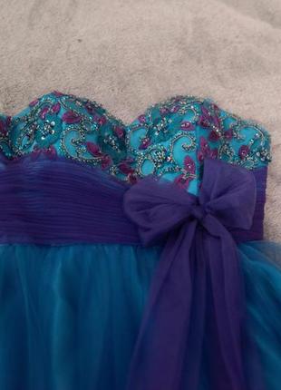 Випускна сукня faviana tulle ball gown prom dress 69598 фото
