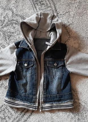 Дитяча джинсова куртка mothercare